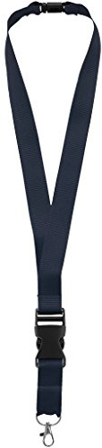 Bullet Yogi Lanyard With Detachable Buckle (51 x 3 cm) (Navy)