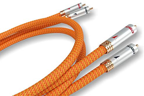 Ricable DR1 DEDALUS 2 x 1 mt - Cavo High-End Audio Stereo RCA di segnale