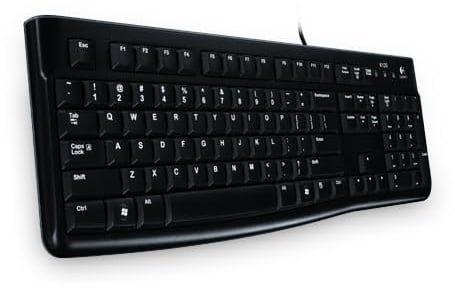 Logitech K120 USB Bulgarian Keyboard Black