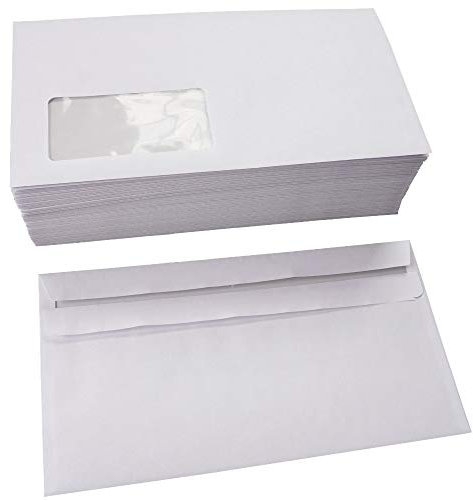 BmF-50-125x235 mm kompakt Briefumschläge selbstklebend m. Fenster