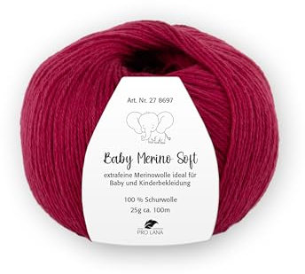 PRO LANA Baby Merino Soft 31 - weinrot