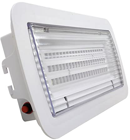 LED ATOMANT 5x Luz de Emergencia LED 8W Empotrar/Superficie 450lm IP65 | 2 Horas de Autonomía, Impermeable, Ideal para exteriores