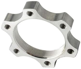 Fahrrad Gewinde Verschleißfeste Starke Zähigkeit Nabe Scheibe Bremsscheibe Adapter Aluminiumlegierung Rennrad Zubehör, 44MM