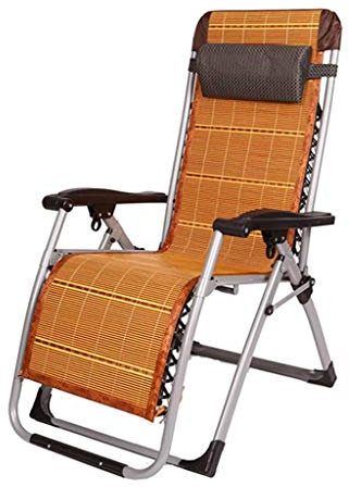 Balkon-Büro-Entspannungsstuhl-Liege-Strandstühle-faltbares Leichtgewicht | Klappbarer Zero Gravity Locking Recliner Chair Gartenliegestuhl Oversize Relax Confort
