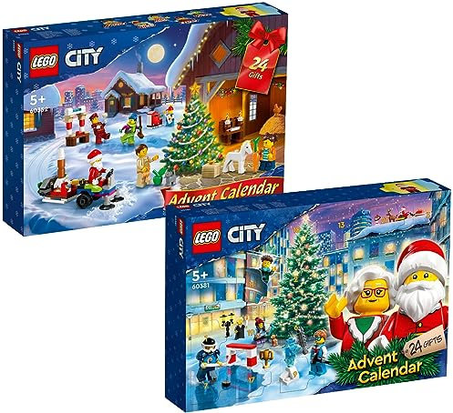 Lego City Adventkalender 2er Set: 60381 & 60352