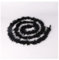 Hrlace 200cm Marabu Federboa 10g Flauschige Marabu Boa zum Basteln Natürliche Truthah Feder Boa Tlauschige Feder Girlande Weihnachtsgirlande DIY Kostüm Tanzen Hochzeit Cosplay Partydeko Schwarz