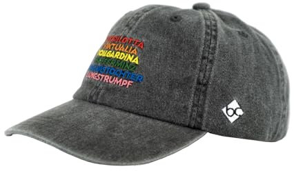 Bavarian Caps Cap Pippilotta Viktualia Vintage Black - one Size