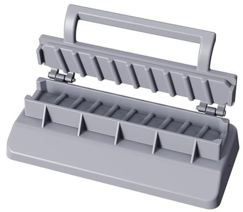 Fowecry Presse à kebab en plastique gris, presse manuelle pour machine à kebab, machine à brochettes