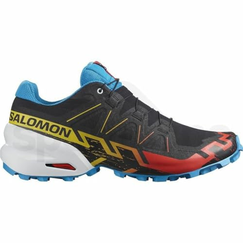 Salomon Speedcross 6 477164, Men Running Shoes, Black, 42 EU