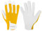 WESTWOOD FOX Arbeitshandschuhe Herren Leder Schnittfeste Handschuhe für Garten Gartenhandschuhe Damen Dornensicher, Gartenhandschuhe Dornenfest Gartenarbeitshandschuhe (Zitronengelb, M)