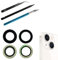 Lente de Cristal para Cámara Trasera Compatible con iPhone 13/iPhone 13 Mini, antilente antiarañazos y Resistente al Agua, con Kit de Herramientas de reparación.