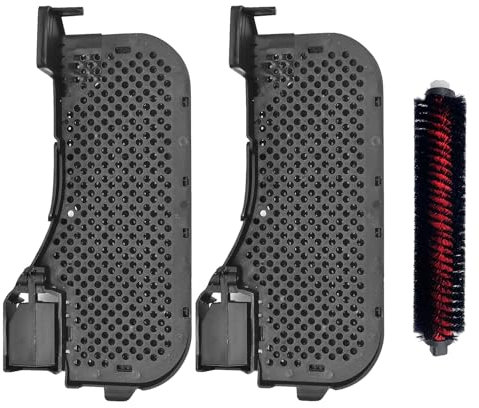 LOVECO Lot de 2 filtres à eau et 1 brosse de nettoyage de rechange compatibles avec le robot aspirateur Roborock S8 MaxV Ultra All-in-One Dock (uniquement pour Roborock S8 MaxV Ultra)