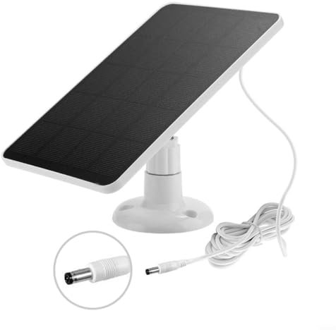 4W Solar Panel for RING camera solar panel, for RING camera solar charger,solar for for RING camera,solar panel for for RING camera for RING camera solar(DC white)