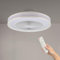 LEDUNI Ventilador de Techo LED con Luz Motor DC 36W RGB+CCT 3000K-6500K, 2800LM Velocidad del Viento ajustable con Control Remoto 50X12HCM Modernos para Dormitorio, Salon, Habitaciones