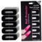 GALPADA 100 Blatt Anti Spill Aufkleber Nagelhautschutz Für Gel Nagellack Nagelschutz Abdeckung Nagelschutz Für Finger Aufkleber Für Nägel Schutzlack Form Kieselgel Schwarz