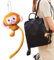 Keychain Singe Doux – Peluche Miniature, Porte-Clés | Accessoire Sac À Dos, Ornement Voiture Charmant, Porte-Bijoux Sympathique Élément Décoratif Rigolo Collection Cadeau Amusant