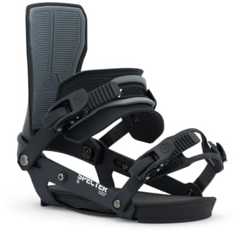 Ride Specter Damen Snowboard-Bindungen, Schwarz, M (7-11)