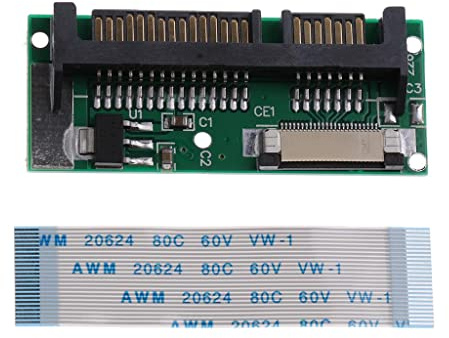 Adaptateur SSD CE 1,8 vers carte SATA 2,5 SATA 22 broches vers disque dur LIF/ZIF 24 broches