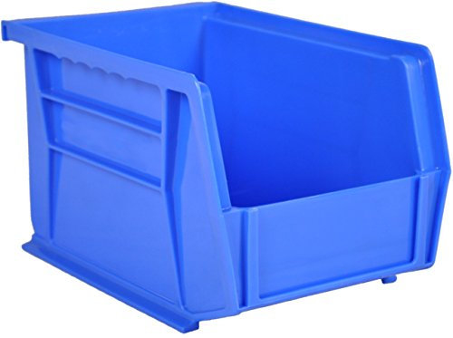 Pack of 20 x Rhino Tuff Bin25 Plastic Storage Parts Bins - Stacking Component Box Ideal for Garage Workshop or Warehouse Picking Bin