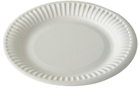 Deli Supplies 1000 x 6 Round White Paper Plates Disposable 15cm Great for Parties Plate