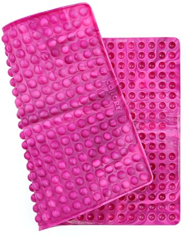 Collory® Backmatte Hundekekse für MINI HALBKUGEL (1cm Ø) Leckerlis, Silikon Backform, Backunterlage für Backblech, Diätmatte, Hitzebeständig, Lebensmittelecht & Bpa-frei