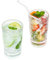 Water Glasses Drinking 400ML Vintage Tumblers Glass Set of 2 Tall Highball Glass for Juice Coffee Tea for Party, Bar