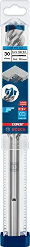 Bosch Professional 1x Punte per martelli Expert SDS max-8X (per Calcestruzzo armato, Ø 30.00x320 mm, accessorio Martello perforatore)