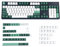 YMDK Clavier allemand français italien espagnol britannique ISO botanique Teinture épaisse PBT Profil cerise pour clavier QWERTZ AZERTY MX (touches uniquement)