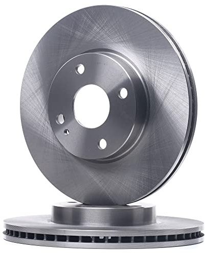 RIDEX 82B2252 2x Bremsscheiben Vorne Ø258mm Belüftet Kompatibel mit MAZDA 2 Schrägheck DL, DJ D09T33251 DA6A33251A DA7R33251