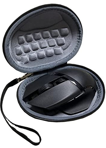 CANTOO Hard Travel Mouse Case for Razer Basilisk X Hyperspeed/Basilisk Ultimate/Logitech Logitech G602 G604 Wireless Gaming Mouse, Only Case