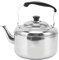 Whistling Teapots,Tea Kettle Anti Rust Stainless Steel Comfortable Grip Kettle for Gas Cooker Induction Cooker 5.5L Large Capacity