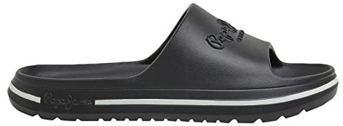Pepe Jeans Femme Beach Slide W Sandales à glissière, Black (Black), 38 EU
