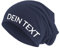 Roughtex Jersey Beanie personalisierbar Mütze Baumwolle Bedrucken Lassen eigener Text frei positionierbar Navy XL/XXL
