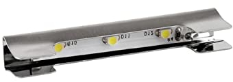 LED Glaskantenbeleuchtung Neutral Weiß 4000K + 2m Kabel Schrank und Vitrinenbeleuchtung