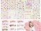 10 Fogli di adesivi per unghie per bambini, adesivi per unghie autoadesivi Cartoon Princess Nail Art Decals DIY Nail Stickers Nail Art Decorazione per donne ragazze adulti bambini