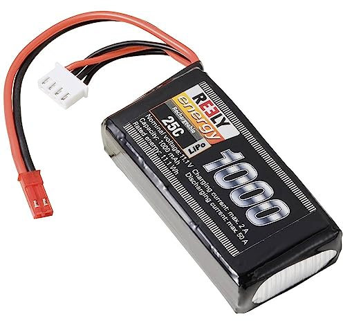 Reely Modellbau-Akkupack (LiPo) 11.1 V 1000 mAh Zellen-Zahl: 3 25 C Softcase BEC