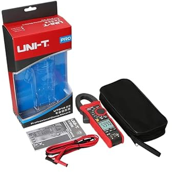 UNI-T Uni-trend Multimeter clamp meter UT219E UT219M UT219DS Pro clamp meter Digital Professional Pliers Ammeter 6000 Counts Electrical Repair Meter Tester(UT219DS)