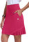 MoFiz Tennisröcke Damen Hohe Taille Tennis Skort mit Innenhose Golf Röcke Workout Laufen Sport Athletic Skort mit Tunnelzug Rosa XL