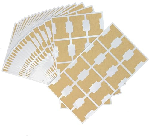 240 Stück Haftmarker, Index Tabs Selbstklebend, Haftnotizen Tabs Pastell, Page marker, Book Tabs für Monatliche Registerkarten Planer Bibelregister, Braun