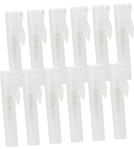 Healeved 12piezas Botella Atomizador Minibotella Recargable Frascos Para Perfumes Botella Spray Viaje Portamuestras
