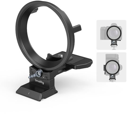 SMALLRIG S5II/S5IIX/G9II Piastra di Montaggio a Collare Girevole per Panasonic LUMIX S5 II / S5 IIX / G9 II, Commutazione di Ripresa Orizzontale/Verticale, per Arca-type per MFT RC2 Piastra - 4702