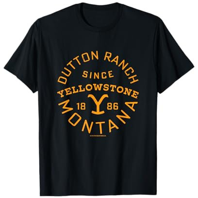 Yellowstone Dutton Ranch, Montana T-Shirt