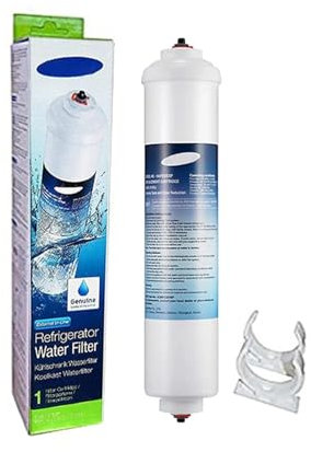 FGJDERYH Filtre à Eau en Ligne for réfrigérateur certifié NSF DA29-10105J, Compatible avec Samsung AquaPure Plus HAFEX EXP(1PCS)