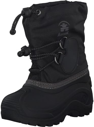 Kamik Unisex-Kinder Southpole4 Winterstiefel, Schwarz (Black), 32 EU