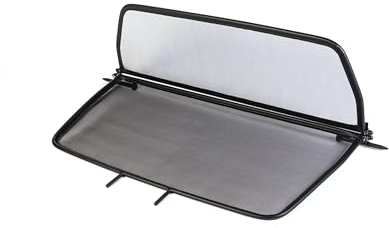 GermanTuningParts Windschott für Vauxhall Astra G Cabriolet 1998-2005 - Klappbar - mit Schnellverschluss – Schwarz | Windabweiser | Windblocker | Wind Deflector