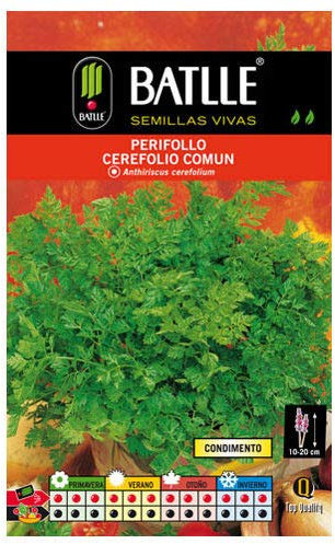 Portal Cool Semillas Batlle aromáticos - perifollo (12G)