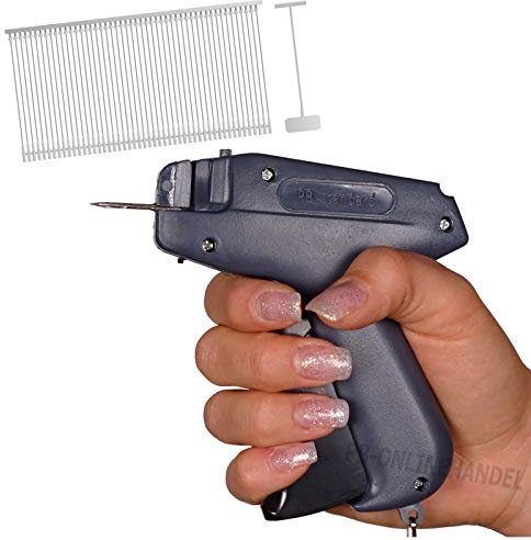 Etikettierpistole PB Standard [Set 2] | Etikettiergerät mit 1.000 Heftfäden nach Wahl Tag Gun (25mm)