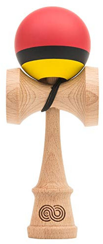 Kendama USA - Kaizen - Flip - Slim Shape - Kardinal - Rot