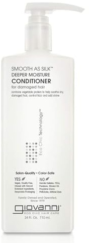 Giovanni Cosmetics Smooth As Silk Deeper Moisture Conditioner, 24 Oz