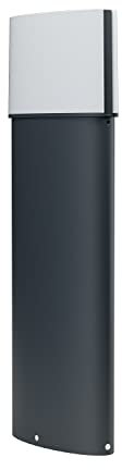 LEDVANCE LED Gartenpylone, Leuchte für Außenanwendungen, Warmweiß, 75,0 mm x 186,0 mm x 500,0 mm, ENDURA STYLE ELLIPSE